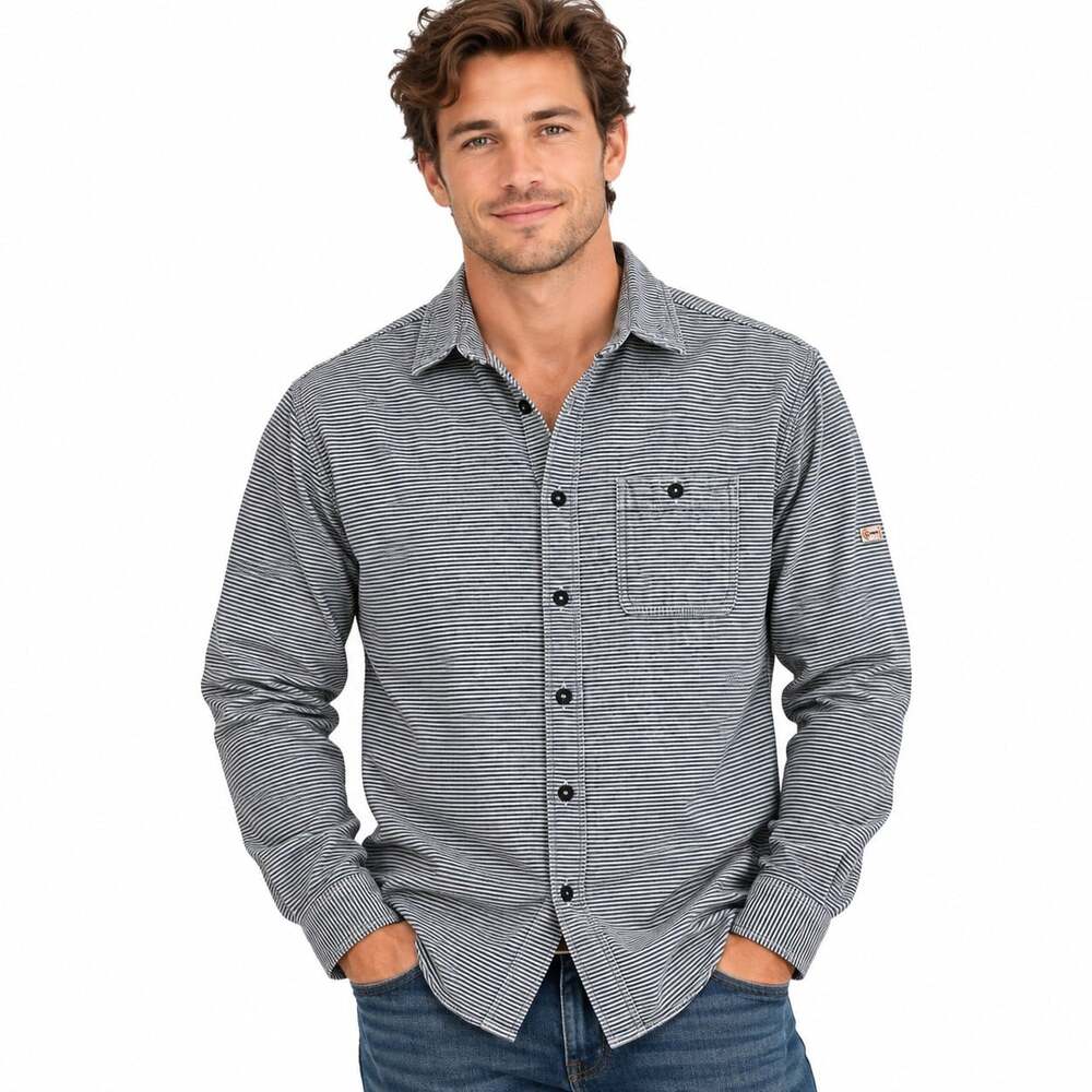 Orvis vented long sleeve fishing shirt Sz M classic collection Excellent T37